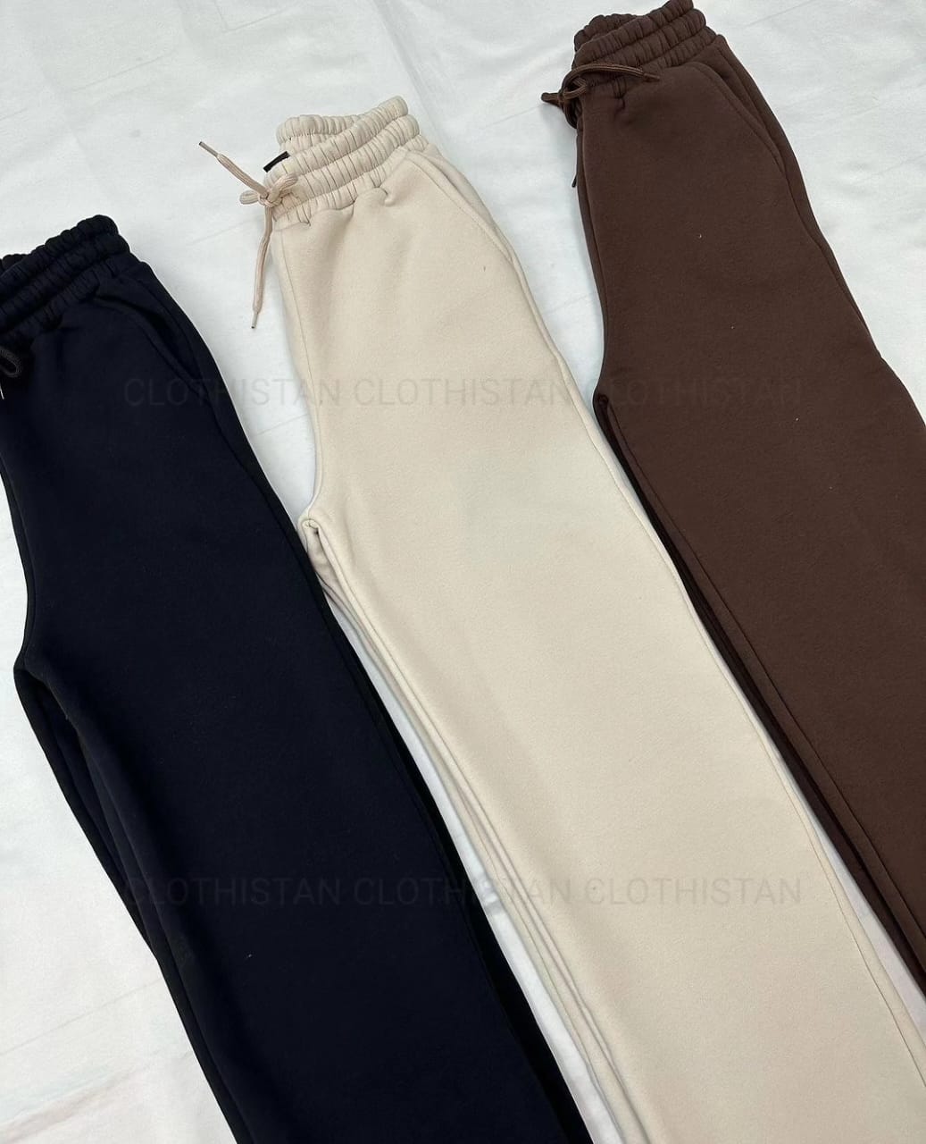 Pack of Three Flapper Trouser (Brown, Beige & Black)