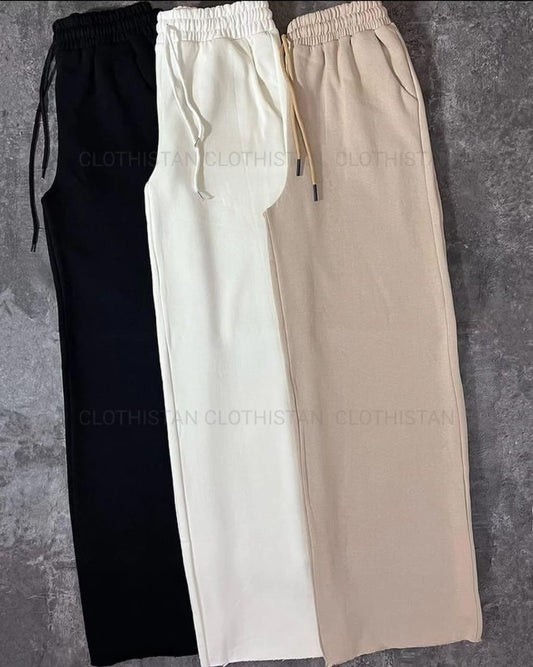 Pack of Three Flapper Trouser (Beige, White & Black)